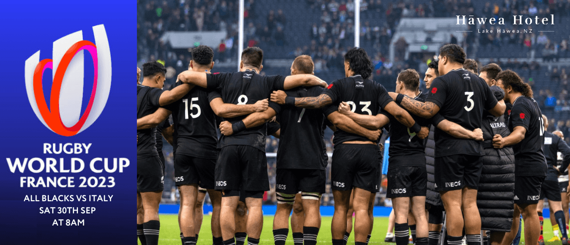 Rugby World Cup : All Blacks vs Italy!