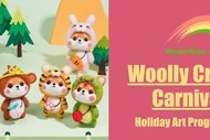 Woolly Critter Carnival - Holiday Art Programme