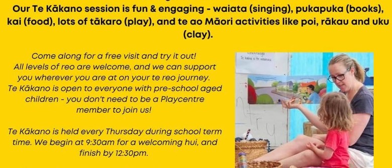 Te Kākano Bilingual Play Session for Preschoolers Te Kākano Bilingual Play Session for Preschoolers