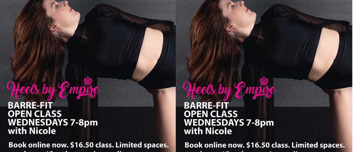 Barre Fit Open Class All Levels Wednesdays 7pm