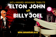 Image for event: Elton John vs Billy Joel 'NZ Tribute'  Taupo: SOLD OUT