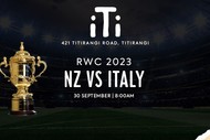 Image for event: Rugby World Cup NZ vs Italy