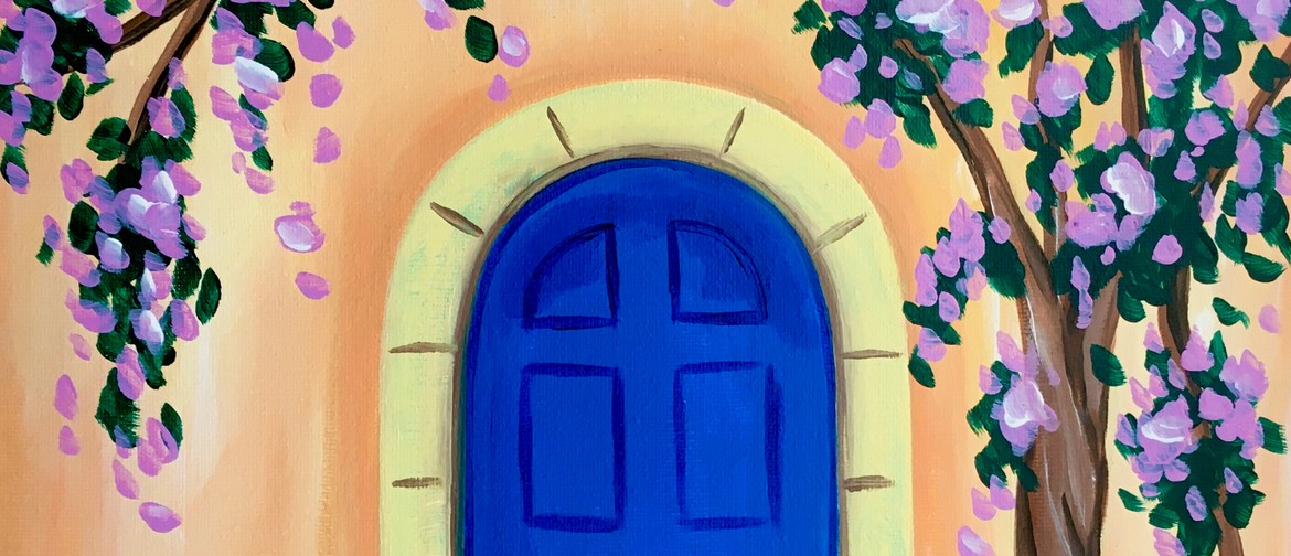 Nelson Paint and Wine Night - Doorway to Athens