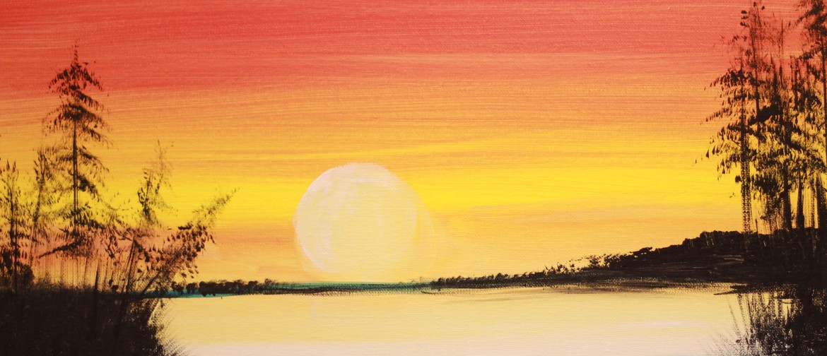 Paint & Chill - Golden Sunset