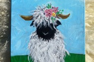 Image for event: Paint & Sip: Valais Sheep Edition