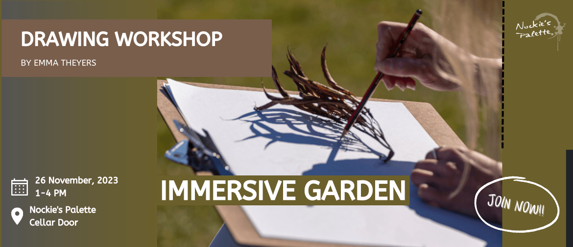 Art Class: Immersive Garden Drawing Workshop