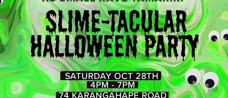 Xs Small Rave Tamariki Slime-tacular Halloween Party Xs Small Rave Tamariki Slime-tacular Halloween Party