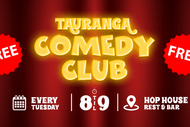 Image for event: Tauranga Comedy Club