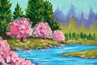 Hastings Paint and Wine Night - A Spring Walk
