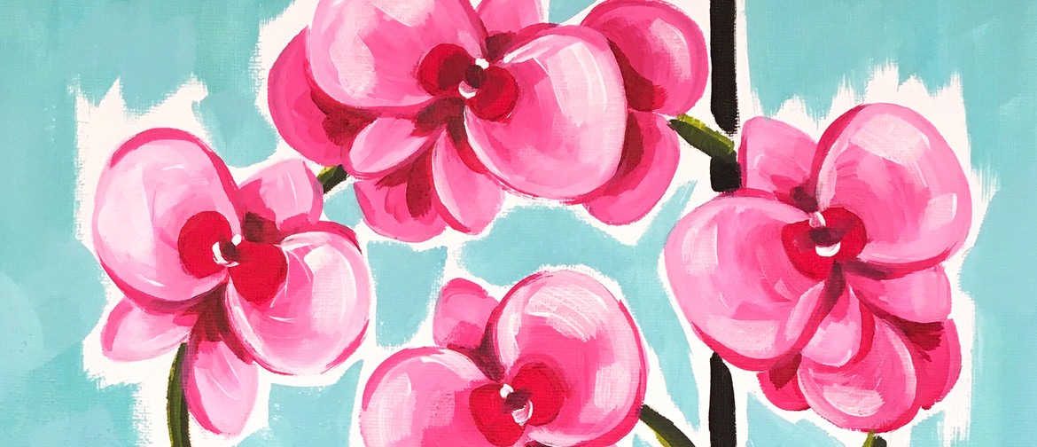 Papamoa Paint and Wine Night - Orchids Papamoa Paint and Wine Night - Orchids