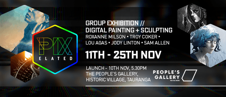 PIXelated  Art Exhibition - Digital Paintings and Sculpture
