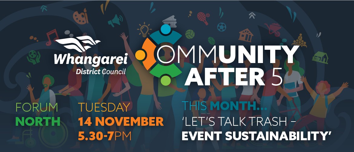 CommUnity After 5 - Let's Talk Trash Event Sustainability