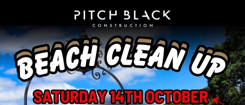 Pitch Black Beach Clean-Up