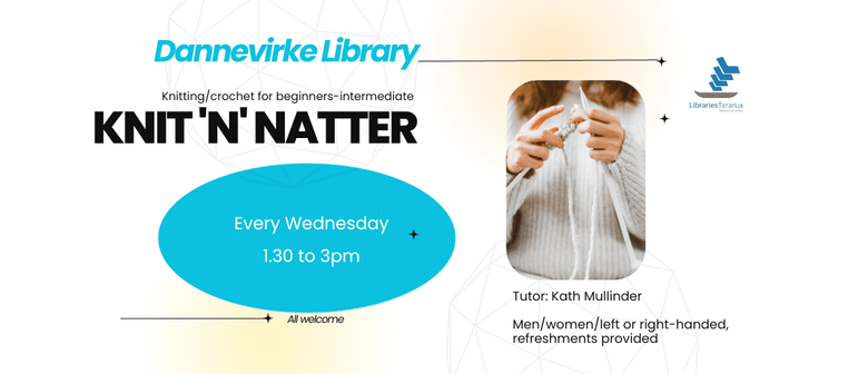 Knit'n'natter (Learn to Knit Or Crochet)