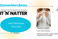 Image for event: Knit'n'natter (Learn to Knit Or Crochet)