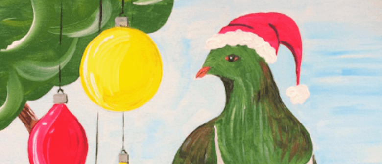 Hastings Paint and Wine Night - Christmas Kereru