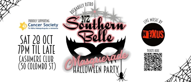Masquerade Halloween Party & Rockabilly Retro Southern Belle