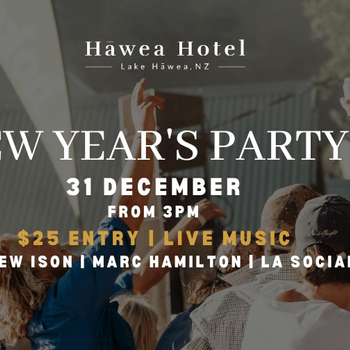 Hawea New Years Eve Party!