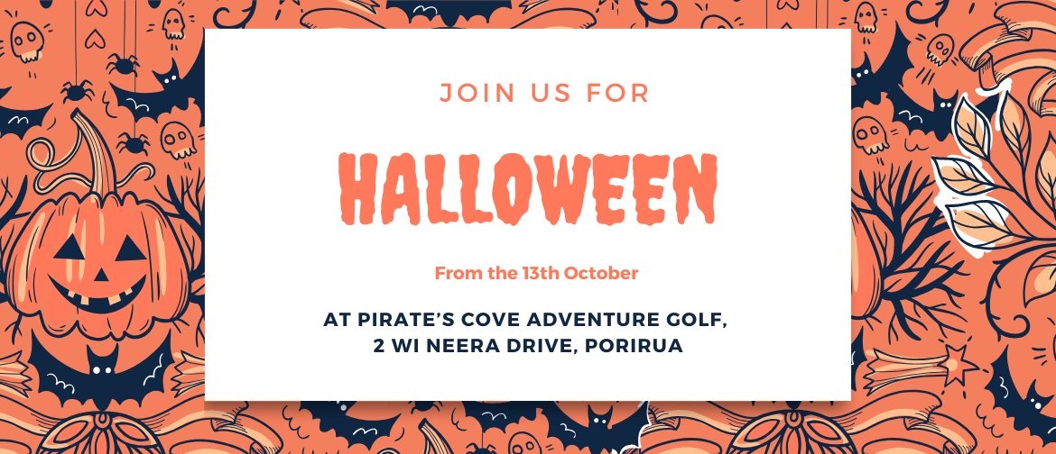 Halloween at Pirate's Cove Adventure Golf
