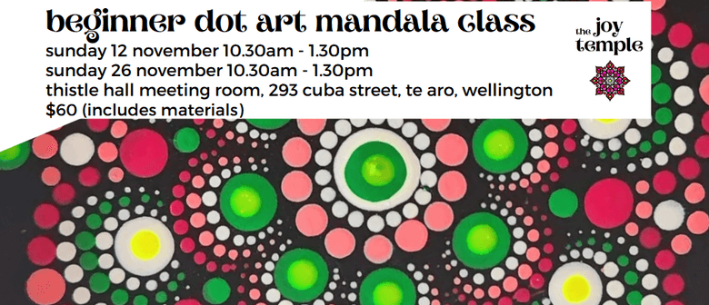 Beginner Dot Art Mandala class