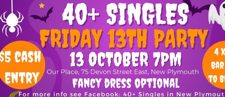 40+ Singles Friday 13th Party