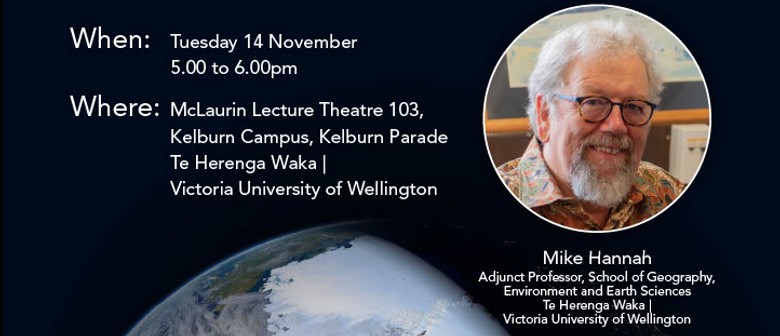 Free Public Lecture - The Earth System Free Public Lecture - The Earth System