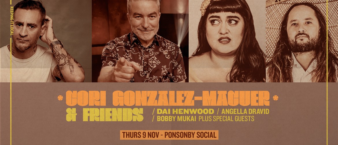 Comedy Night with Cori Gonzalez-Macuer & Friends