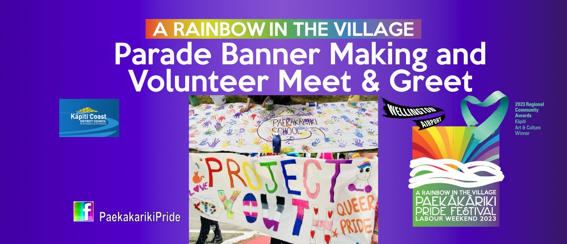 Pride Banner Making & Volunteer Meet & Greet
