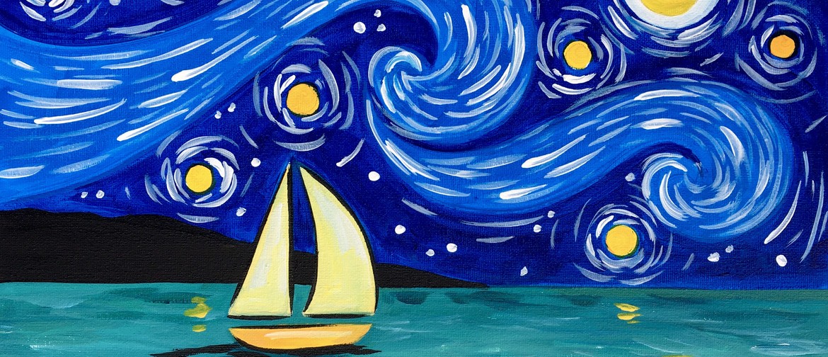 Wellington Paint and Wine Night - Sail a Starry Night