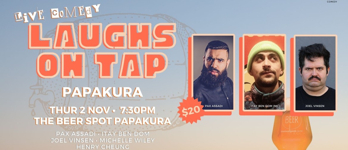 Laughs On Tap Papakura Live Comedy