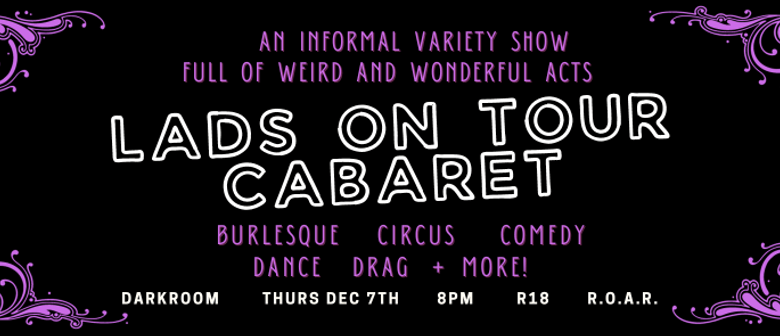 Lads On Tour Cabaret - December 2023