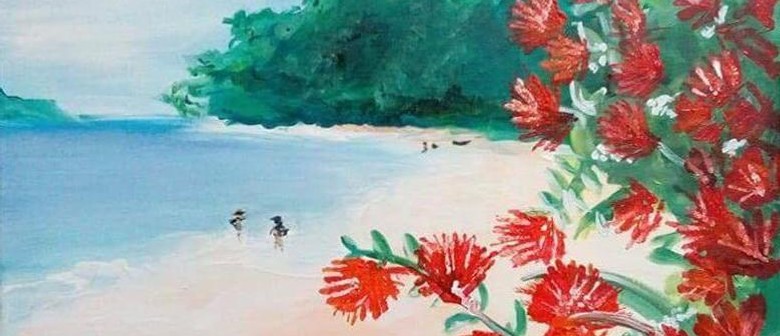 Wellington Paint and Wine Night - Summer in NZ