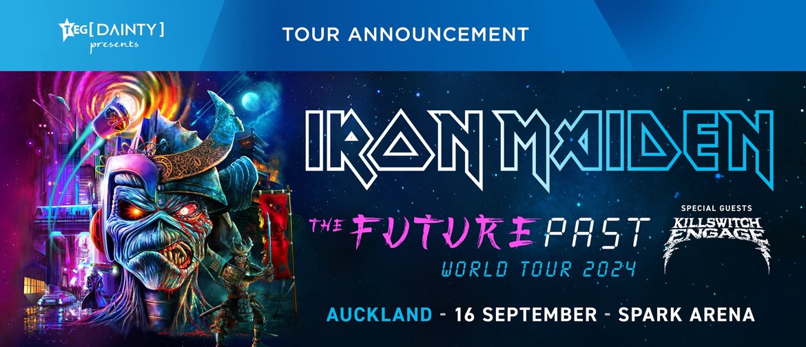 Iron Maiden The Future Past World Tour 2024 Auckland Eventfinda
