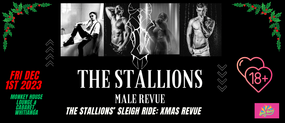 The Stallions' Sleigh Ride: Xmas Male Revue