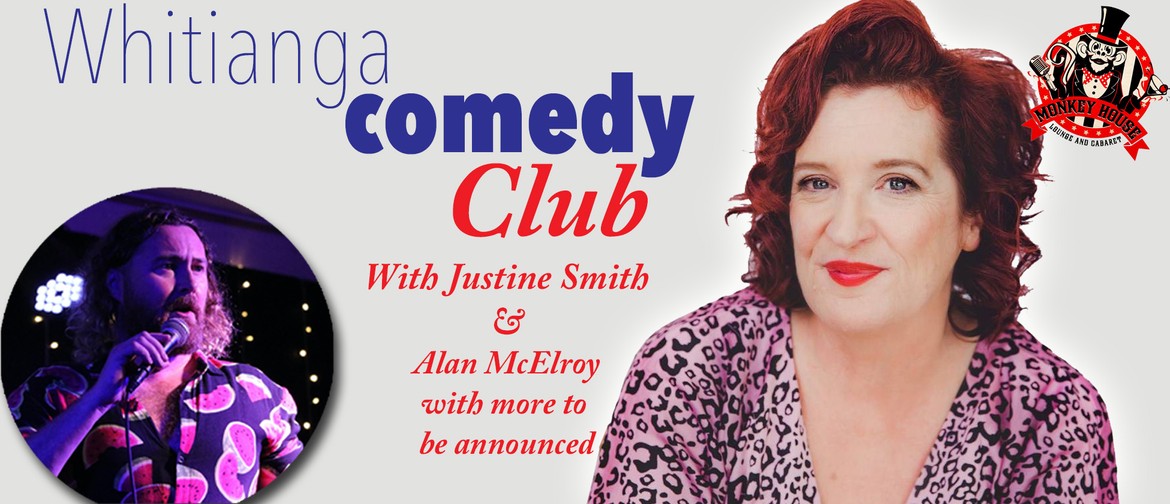Live Comedy at The Monkey House with Justine Smith!