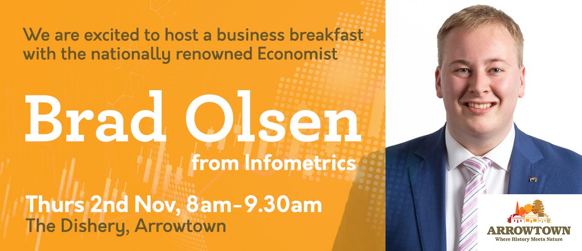 Breakfast with nationally renowned Economist Brad Olsen