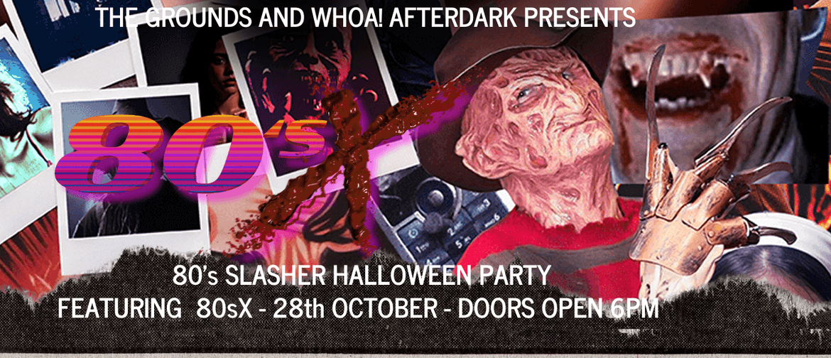 80sX Slasher Halloween Party
