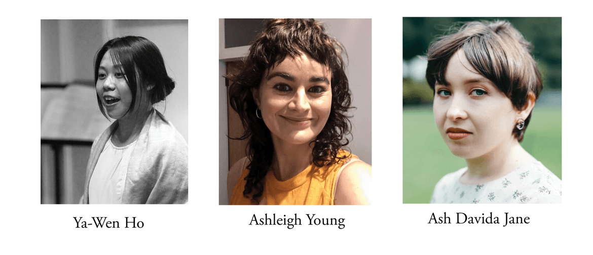 Author Event: Ya-Wen Ho, Ashleigh Young and Ash Davida Jane