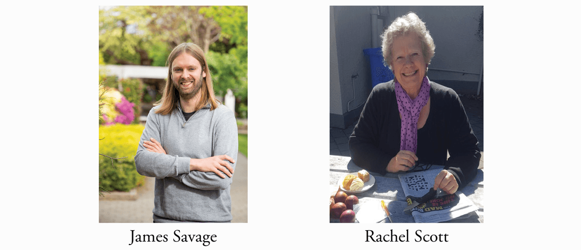 Author Event with James Savage and Rachel Scott