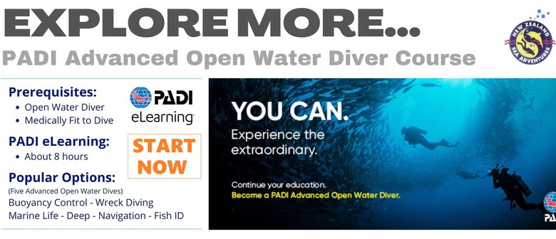 Padi Advanced Open Water Course