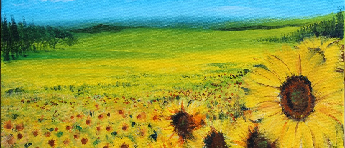Paint & Chill Sat Arvo - Sunflower Field