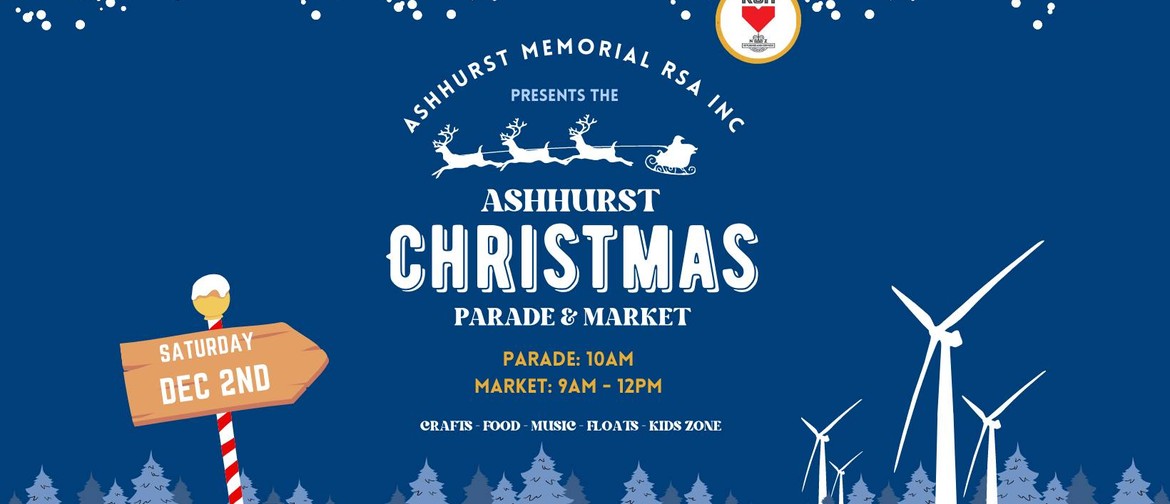 Ashhurst Christmas Parade and Market 2023