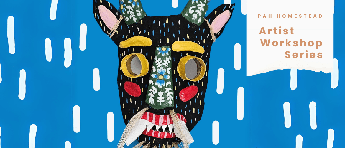 Artist Series for Kids: Mexican Cardboard Mask Workshop