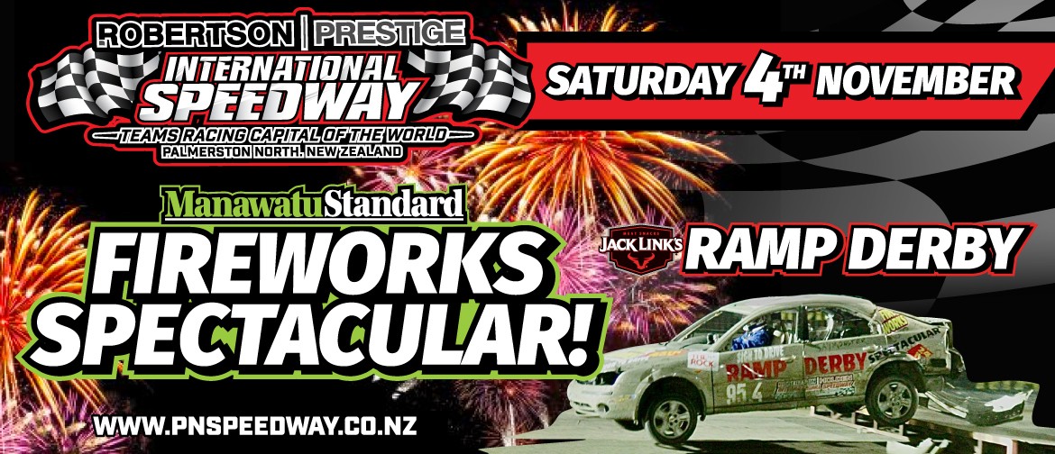 Manawatu Standard Fireworks Spectacular + Ramp Derby