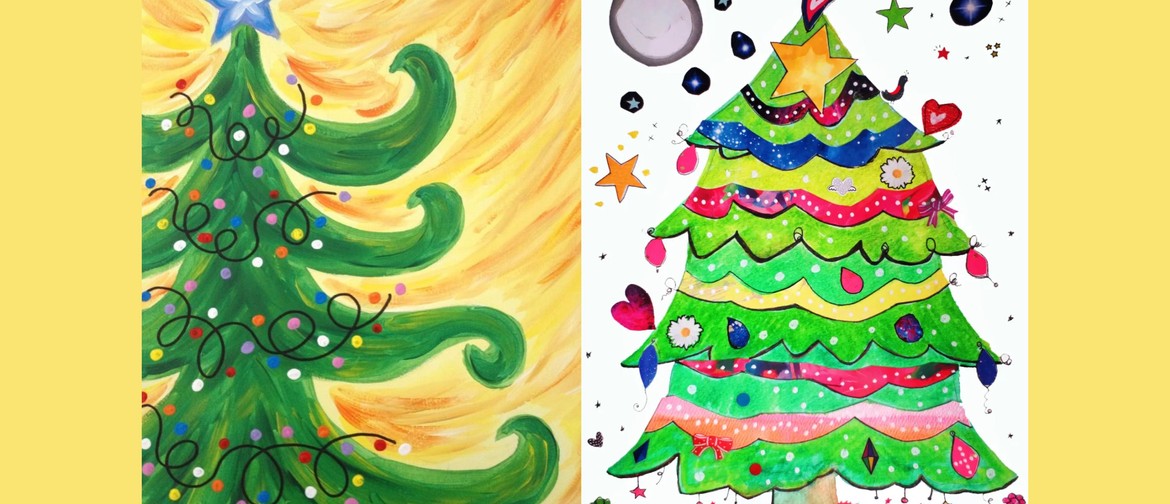 Lets Paint A X-mas Tree! With Chloe Lam