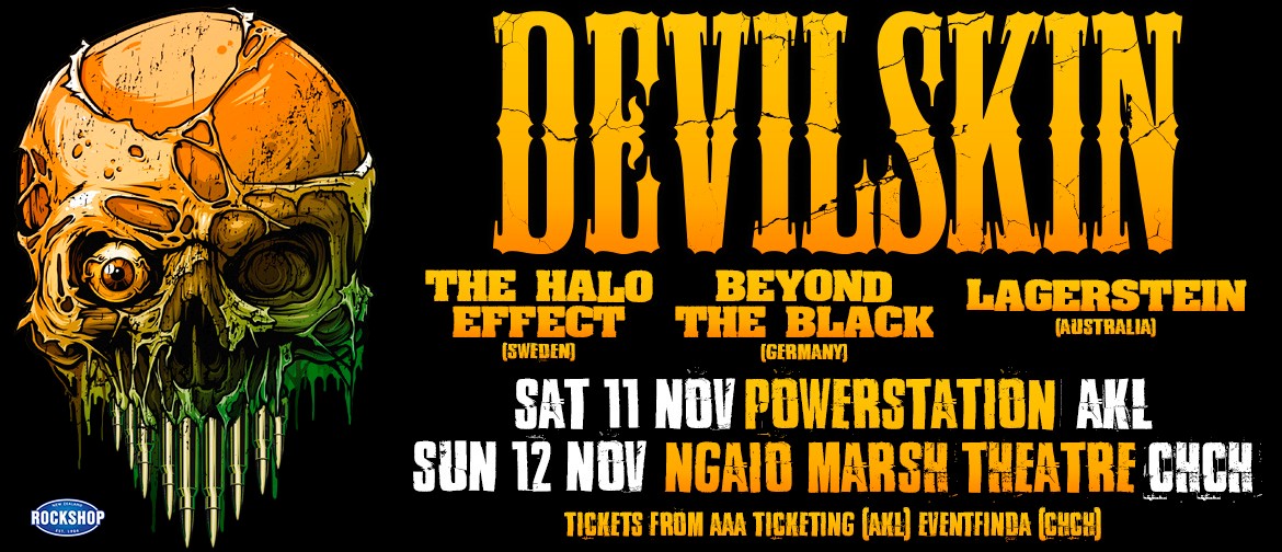 Devilskin, + The Halo Effect + Beyond The Black + more