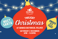 Image for event: Twilight Christmas at Howick Historical Village