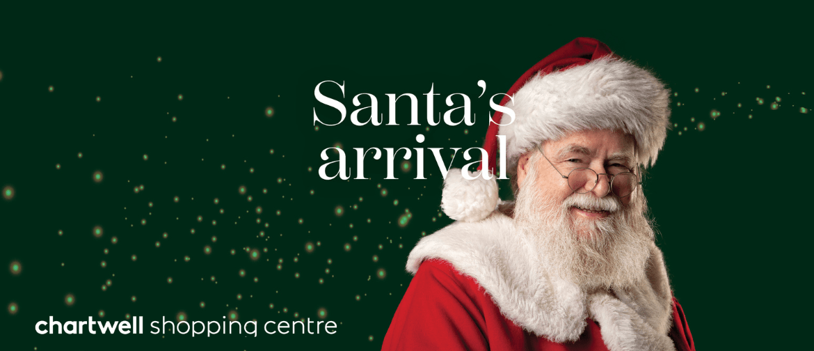 Santa's Arrival at Chartwell Shopping Centre