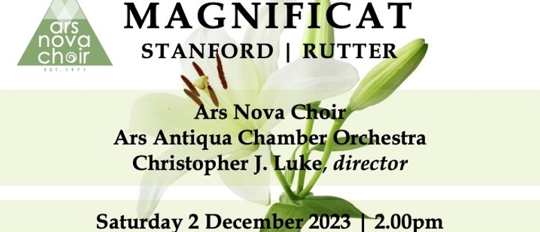 Ars Nova Choir's Magnificat Concert