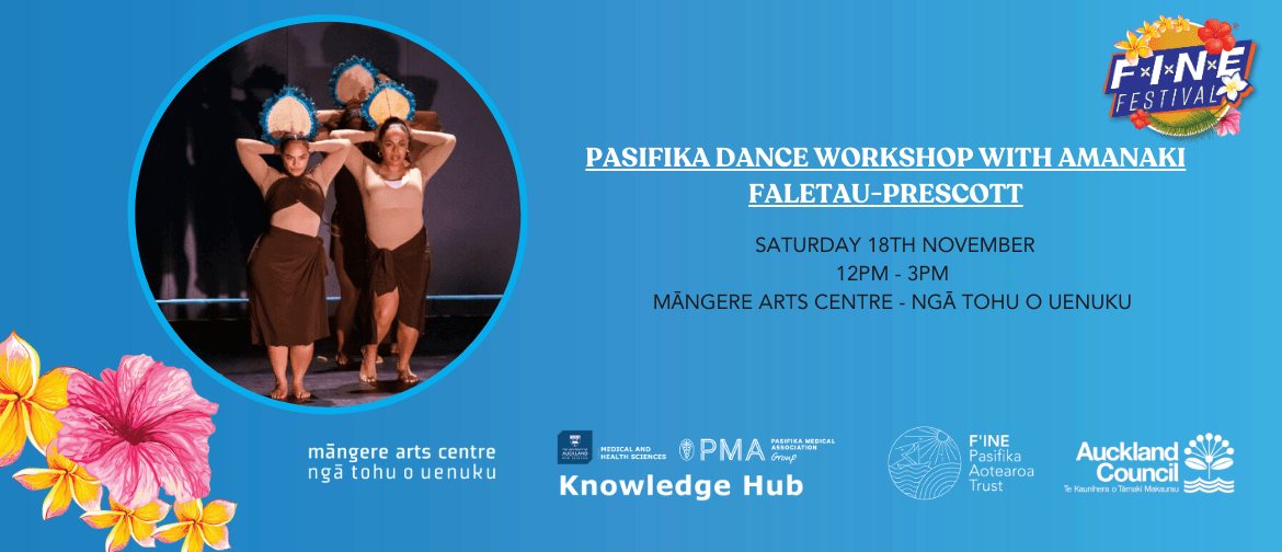 Pasifika Dance Workshop with Amanaki Faletau-Prescott